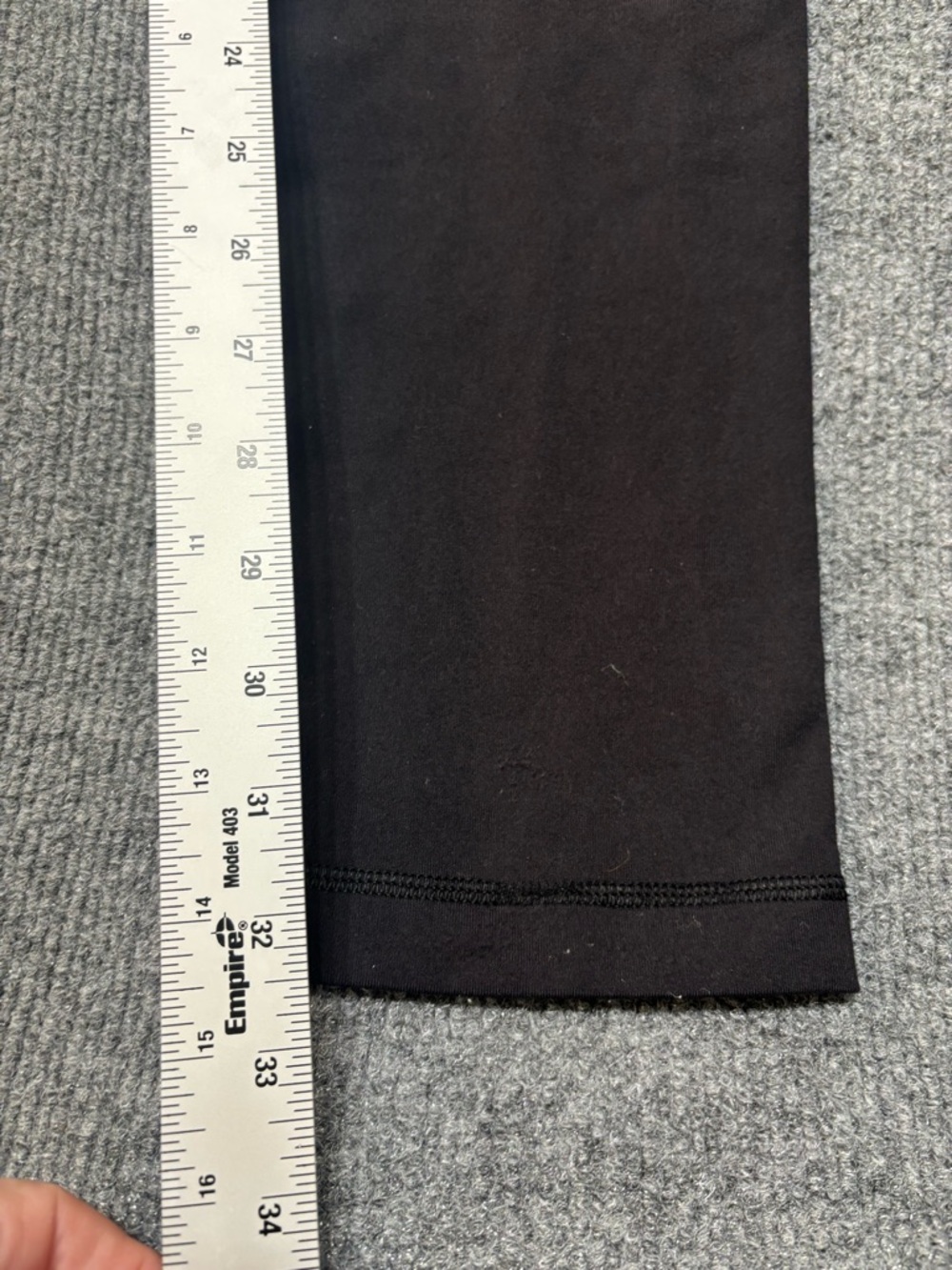 Lululemon Groove High Rise Flare Pant Warm Luon Black 6 - Picture 5 of 8